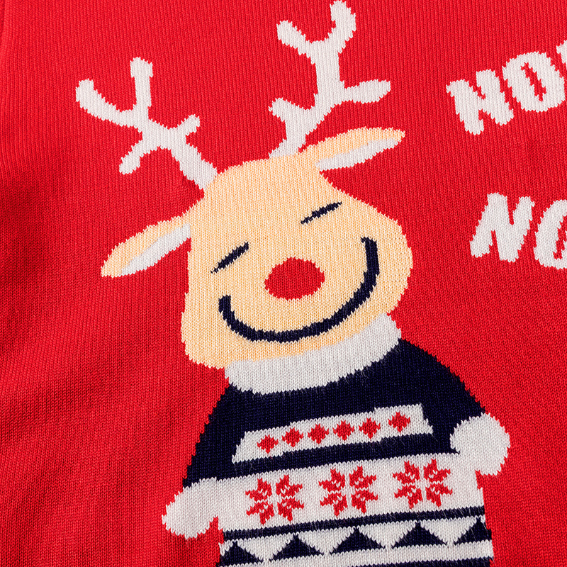 Weihnachtskleidung für Kinder Jungen-Cartoon-Pullover-Pullover für Mädchen Weihnachts-Elch-Pullover für Mädchen Neujahr Herbst/Winter-Pullover_voghion.com