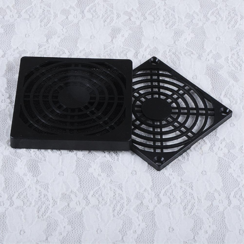 40mm 80mm 90mm 120mm Kunststoffgehäuse Lüfter Staubfilter Schutz Grillschutz Staubdichte Abdeckung PC Computer Lüfter Filter Reinigungsgehäuse_voghion.com