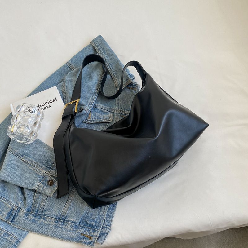 2025 New Women's Large Capacity Fashion Wide Strap Crossbody For Class And Commute Shoulder Bag_voghion.com