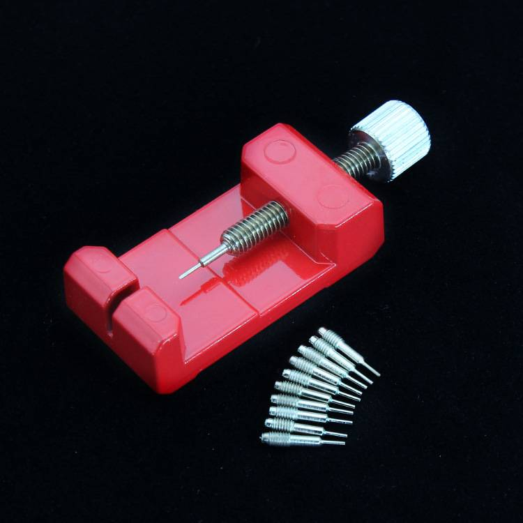 Senden Sie zehn Stifte Werkzeug zum Entfernen des Uhrenarmbands Metallarmband Uhreneinsteller Stahlbandschneider Bandentferner Uhrenwartung_voghion.com