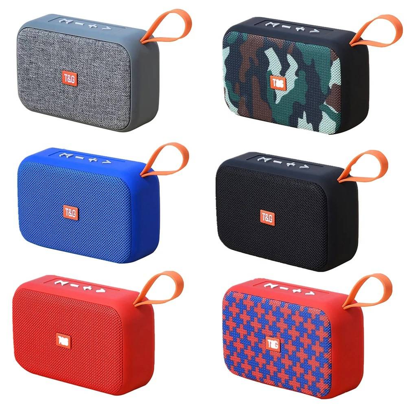 LANSKLBD TG506 Luidsprekers Draagbare Mini Bluetooth-compatibele luidspreker Draadloze Soundbar Outdoor HIFI Subwoofer Ondersteuning TF-kaart FM-radio Aux_voghion.com