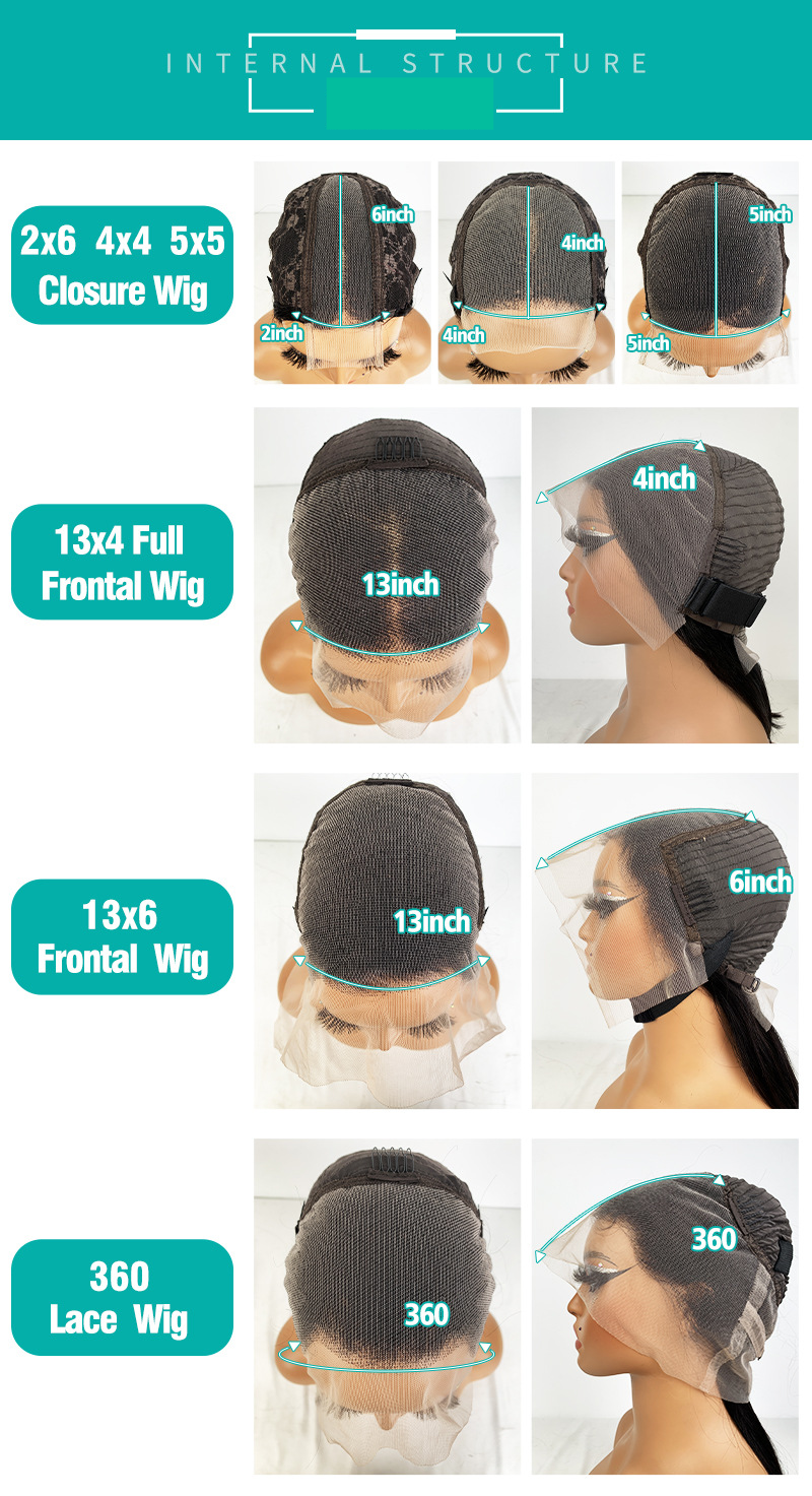 Pelucas de cabello humano rizado estilo BOB Jerry con costuras dobles de 13 x 4_voghion.com
