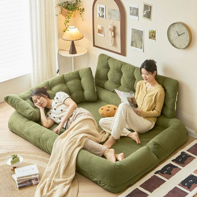 Lazy Sofa, Human Dog Bed, Reclining Or Sleeping Tatami, Double Apartment, Rental Room, Bedroom, Small Sofa_voghion.com