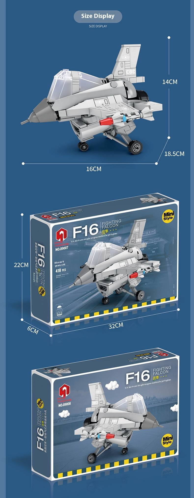 Askeri Havacılık Yaratıcı Q-Versiyonu J-15 Savaş Uçağı Modeli Yapı Taşları Oyuncak, Gençler ve Yetişkinler İçin Kendin Yap Montaj Plastik Tuğlaları_voghion.com