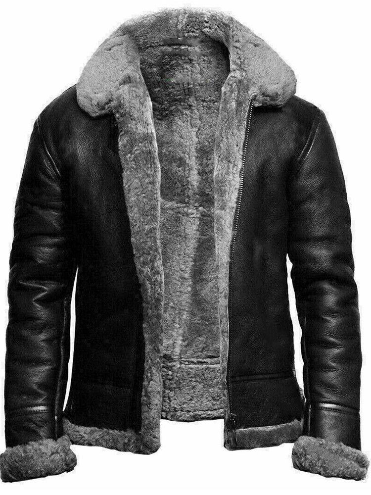2026 European-USA Style Fashion Wintercoat Men Lapel Long Sleeve Keep Warm Zipper Integrated Suede Fur Jacket S-5XL_voghion.com
