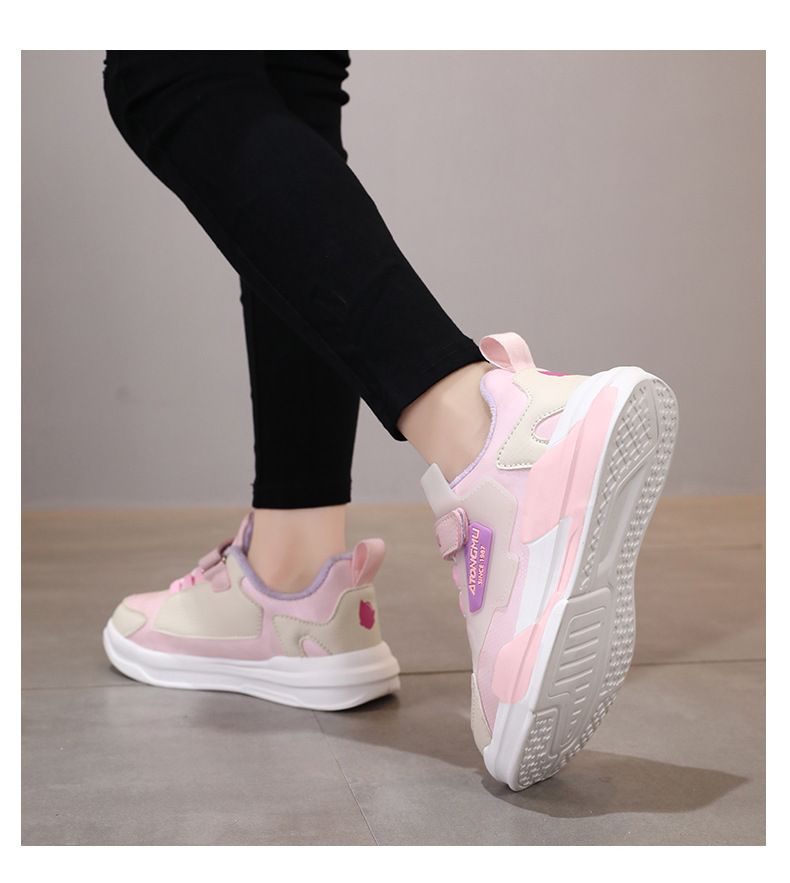 Kids Shoes Boys Shoes Autumn and Winter 2024 New Two Cotton Plus Velvet Warm Children's Sports Shoes Girls Casual Soft Sole_voghion.com