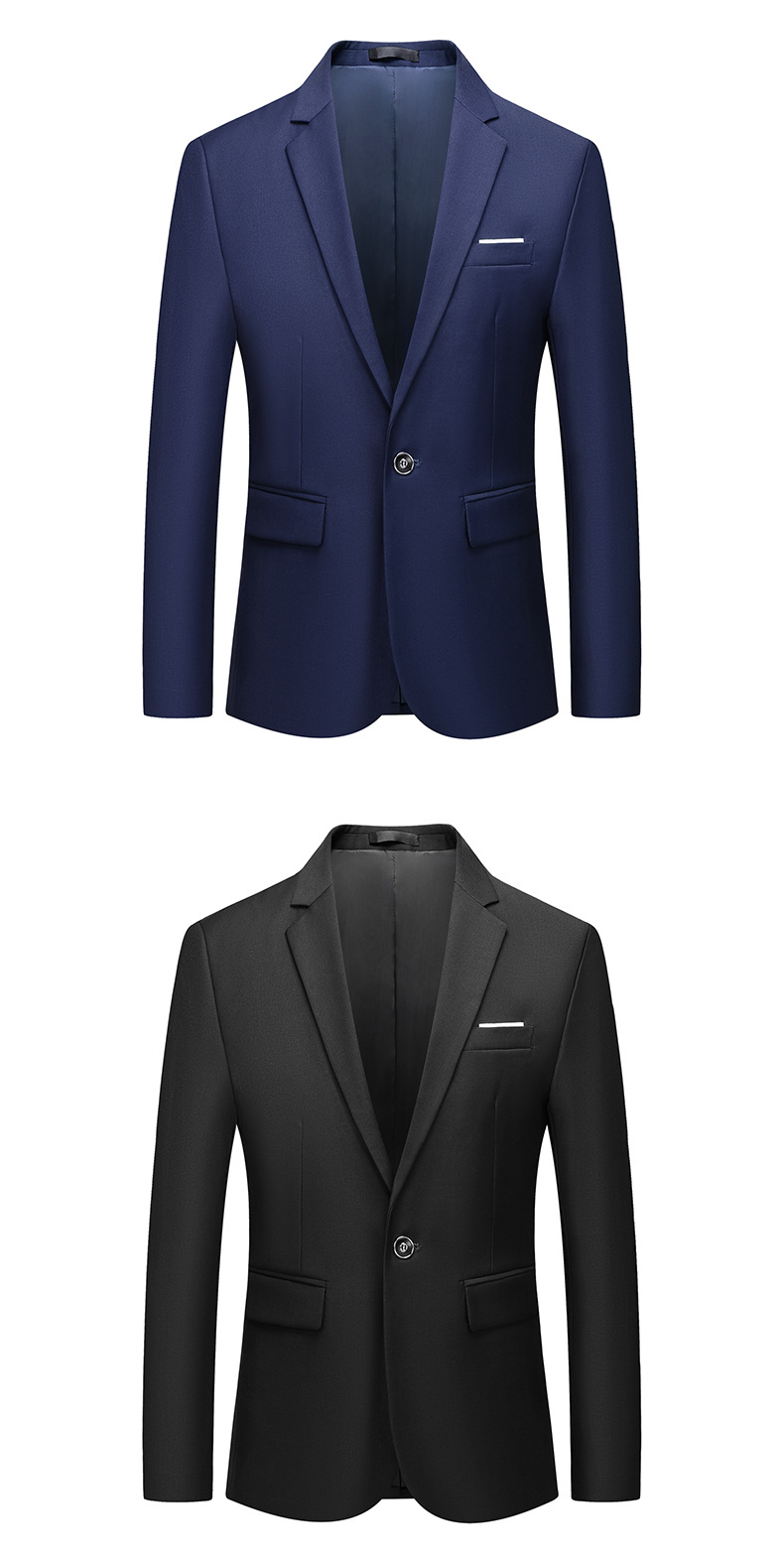 Pink men's suit, business and leisure single piece top jacket, Korean version slim fit small suit_voghion.com