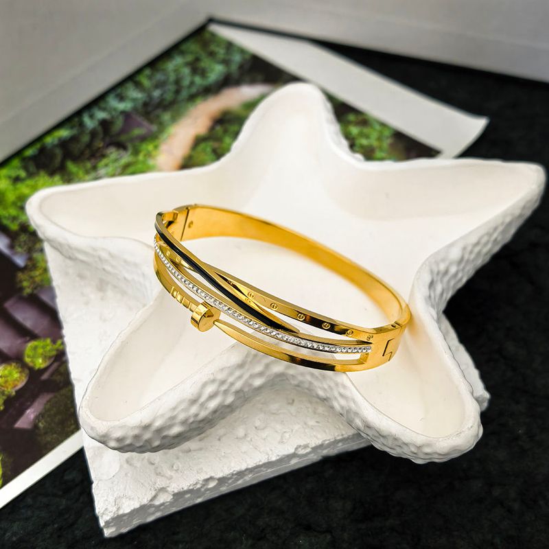 New Minimalist Stainless Steel Fashionable And Hot Sell, Nail Drill Bracelet, Women's High-End, Light Luxury, Not_voghion.com
