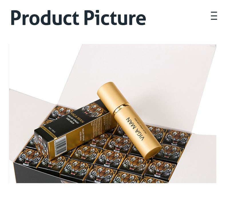 VIGA MAN Starkes Tigerkopfspray für Männer zur äußerlichen Anwendung, Sexuelle Hilfe für Paare_voghion.com