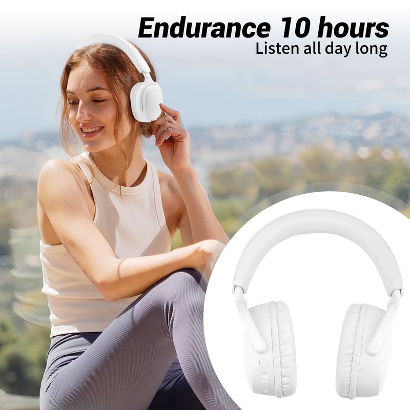 FV89 Bluetooth Headset Long Battery Life E-sports Game Headset Computer Headset Wireless Headset_voghion.com