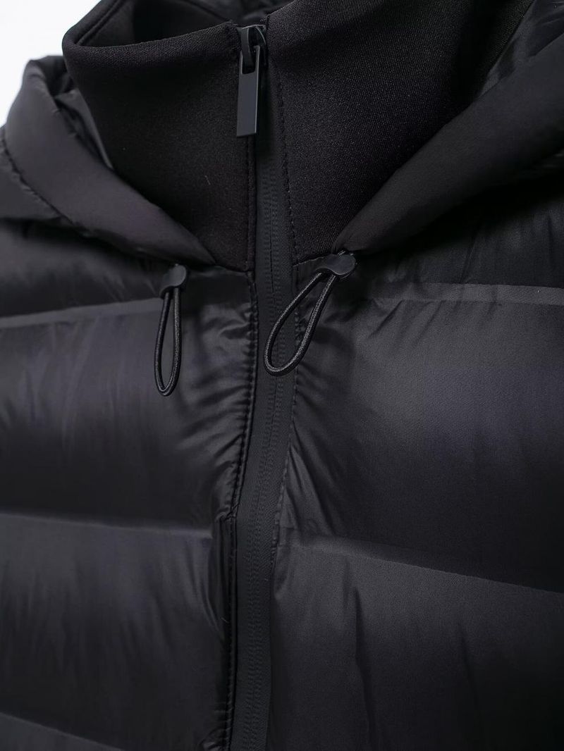 Giacca trapuntata casual con cappuccio da donna – Cappotto leggero a maniche lunghe per l'inverno (XS-L, esterno in poliestere, cerniera frontale)_voghion.com