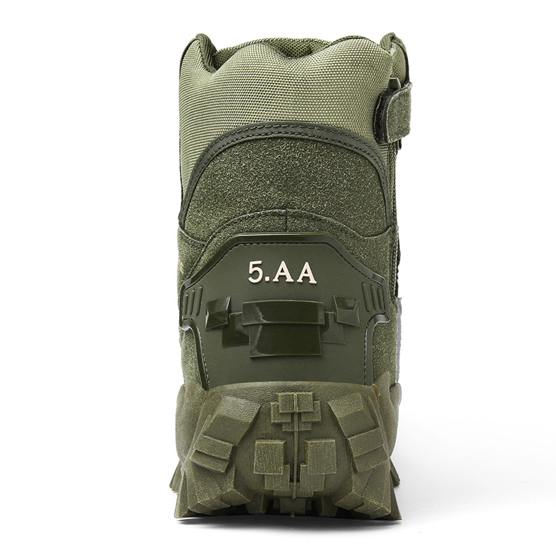 Scarpe da trekking alte da uomo - Scarponi da lavoro in pelle traspiranti e impermeabili per camminare, fare trekking e correre_voghion.com