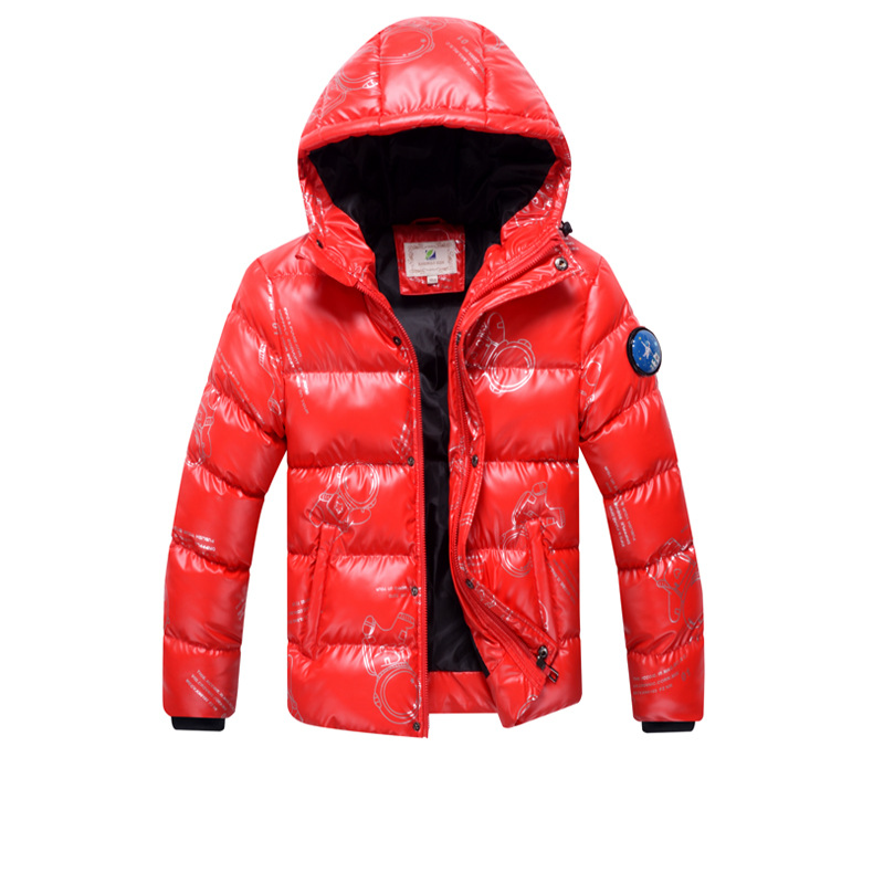 barneklær Cuhk barnedun polstret polstret jakke for barn fritidsjakke med hette polstret_voghion.com