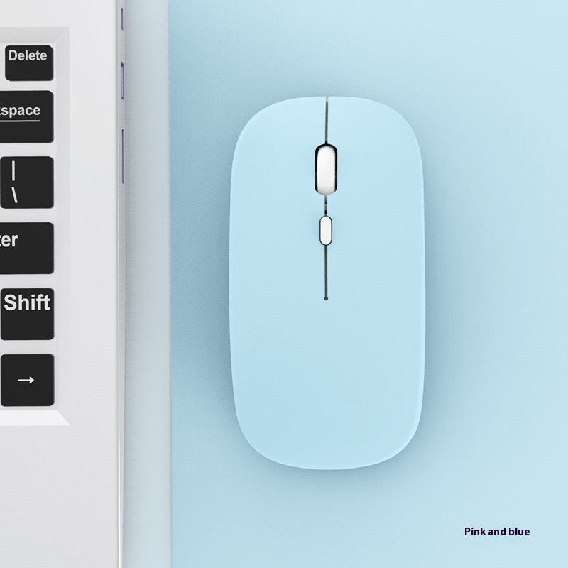 Wireless Bluetooth Mouse – 1600 DPI Silent Ergonomic Mouse For Laptop, IPad & Tablet, 4-Button Multi-Device Mouse With 4-Way Scroll_voghion.com