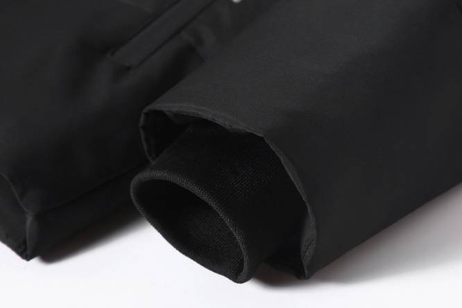 Chaqueta de invierno con estampado de mapa de China para hombre: parka corta con capucha y emblema de silicona, abrigo térmico para exteriores_voghion.com