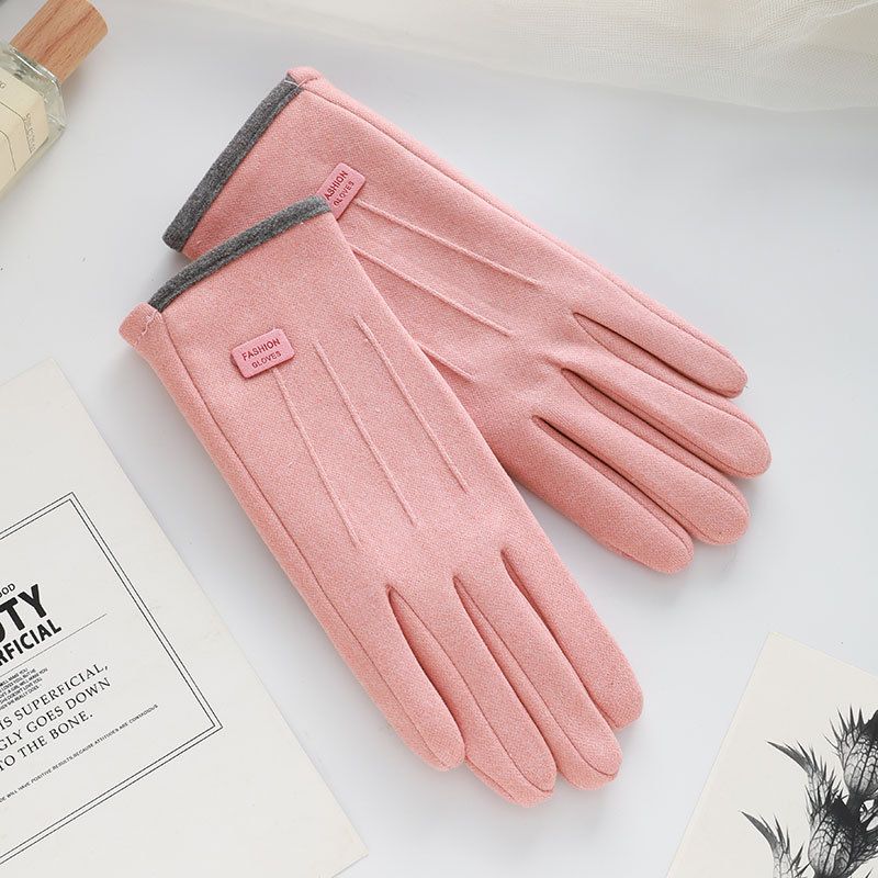 Gants thermiques tactiles T-BAGWELL pour hommes et femmes - Gants d'hiver coupe-vent doublés polaire pour le vélo, la conduite et les activités de plein air_voghion.com