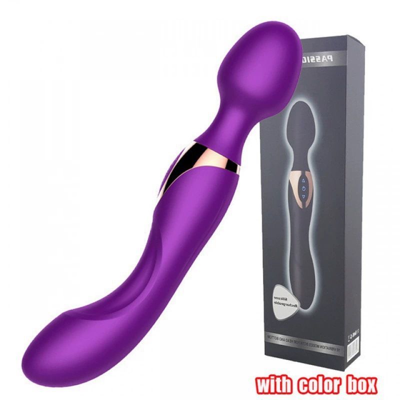 Eros Lab Cross-border AV Vibratore a doppia testa per orgasmo, vibratore per massaggio, masturbatore femminile, produttore diretto di giocattoli sessuali per adulti_voghion.com