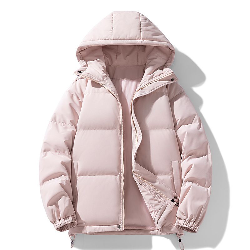 25 nuovi piumini caldi e spessi con cappuccio per uomo e donna, alla moda, versatili, sportivi, casual, in stile coreano._voghion.com