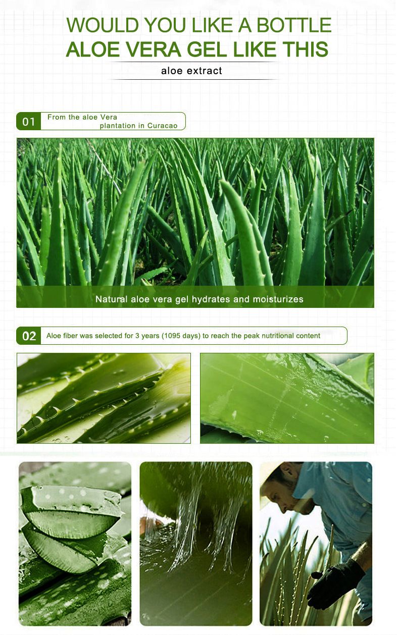 Gel di Aloe Vera SIMU - Idratante, nutriente e ammorbidente per la cura della pelle secca_voghion.com