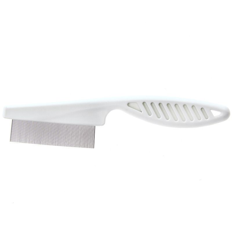 Cat Fine Tooth Pet Straight Dog Special Steel Lice Comb Flea Removal_voghion.com