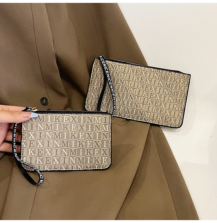 Women's Bags Thin Small Coin Purse Women's Short Card Holder Zipper Key Bag Hand Held New Style Zipper Long Wallet Women's Mobile Phone Bag_voghion.com