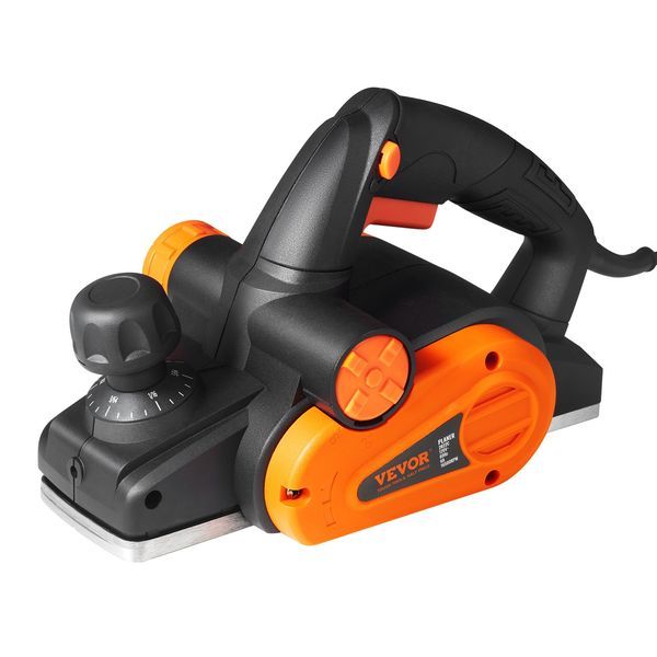 Electric Hand Planer, 3-1/4' Width Corded Electric Hand Planer, 16500 RPM High-Speed Powerful Electric Handheld Planers For Woodworking, Wood Chamf_voghion.com