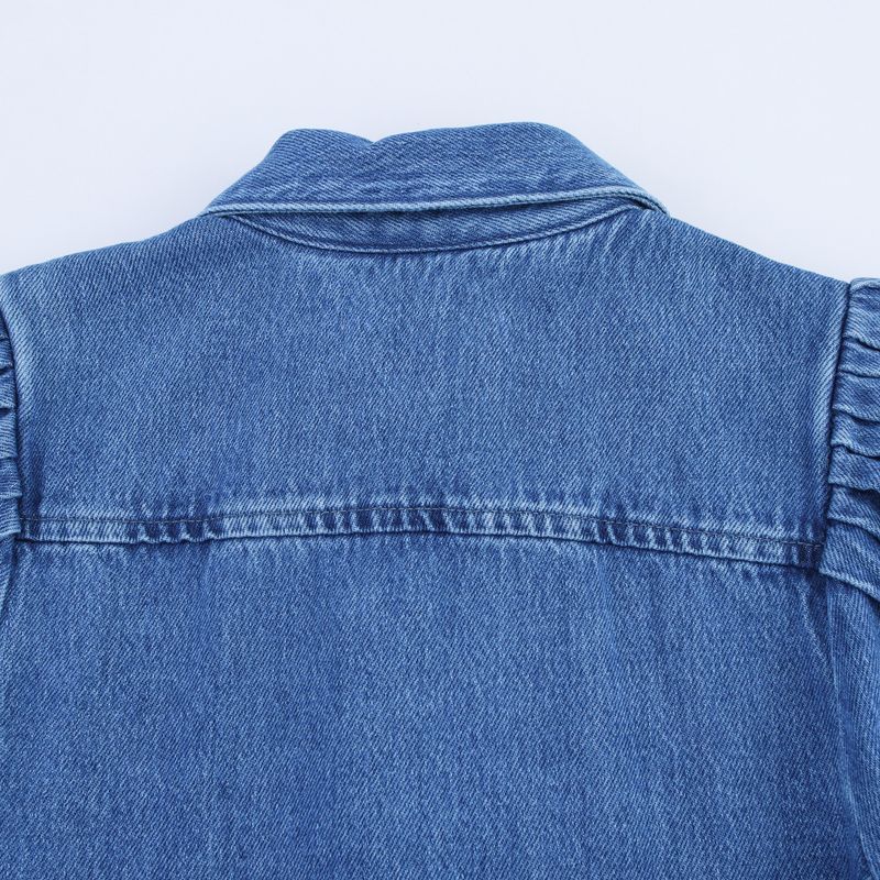 Dameskleding Zomer Nieuwe Stijl Denim Shirt_voghion.com