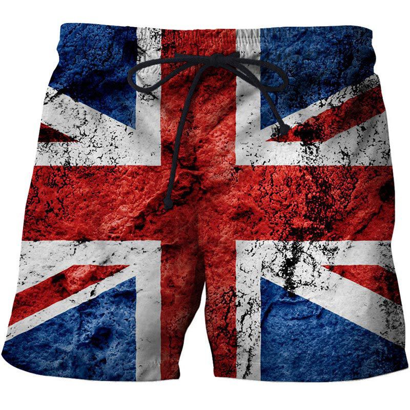 Strandshorts für Herren mit 3D-Kreativdruck, lässige Shorts_voghion.com