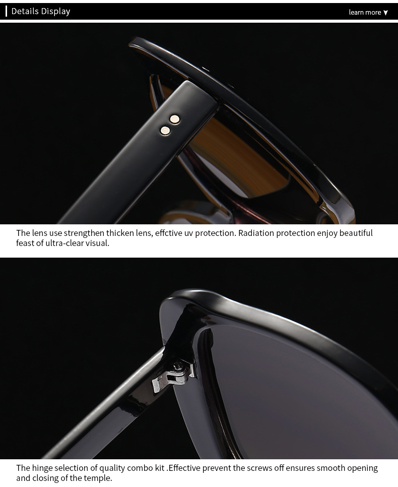 Solbriller Anti-glare anti-UV polarisator Par solbriller_voghion.com