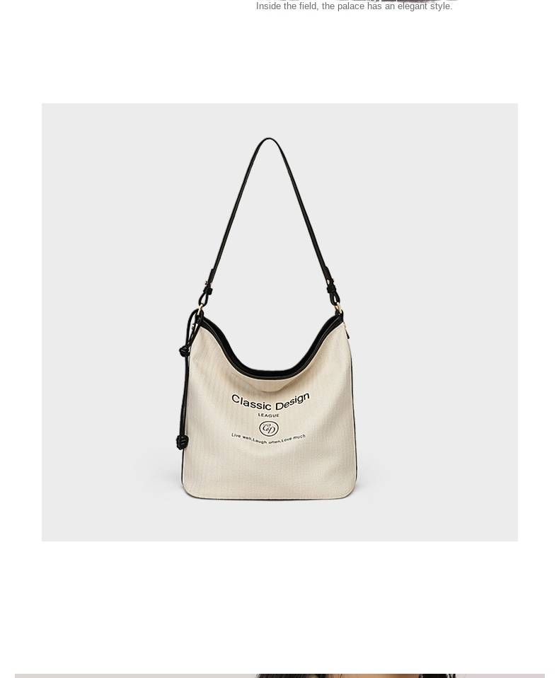 VINEY2025 Zomer Nieuwe Damestassen Tote Bags Casual Canvas Tassen Grote Capaciteit Schoudertassen Messenger Bags_voghion.com