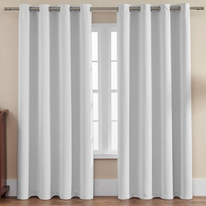 Tissu de rideau de couleur unie, épais, sans lumière, ombrage, isolation thermique, rideau de haute précision_voghion.com