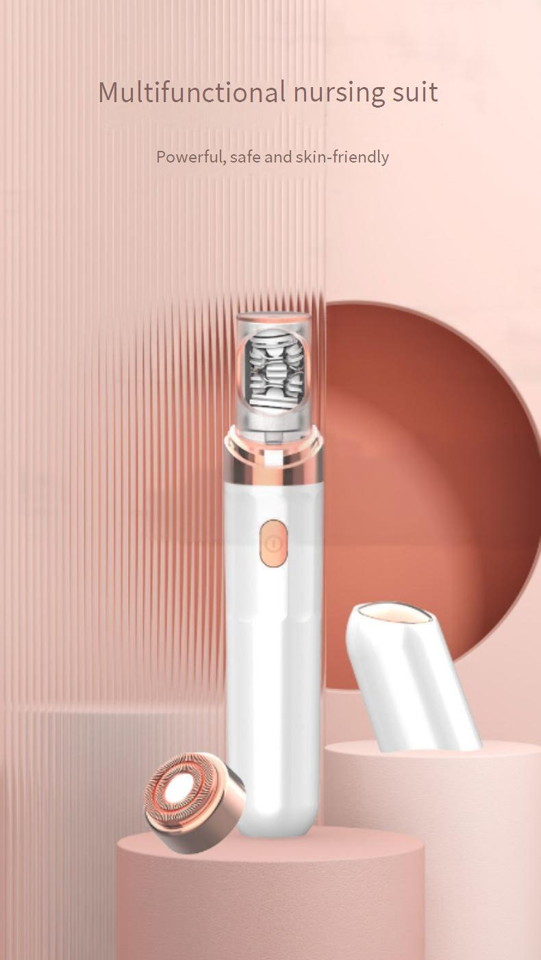 Epilator New Men's Hair Removal Tool Fully Automatic Double Head Shaving Female Hair Removal Instrument Electric Hair Removal Device_voghion.com