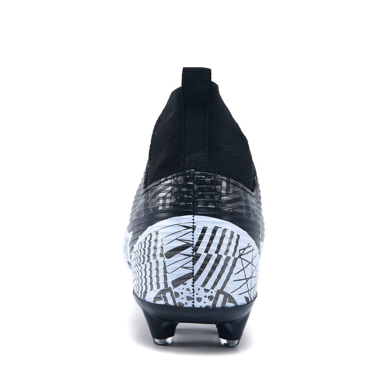 Fußballschuhe Herren High Ankle Fußballschuhe Ultraleicht Rutschfestes Training FG Turf Futsal Kinder Outdoor Sneakers_voghion.com