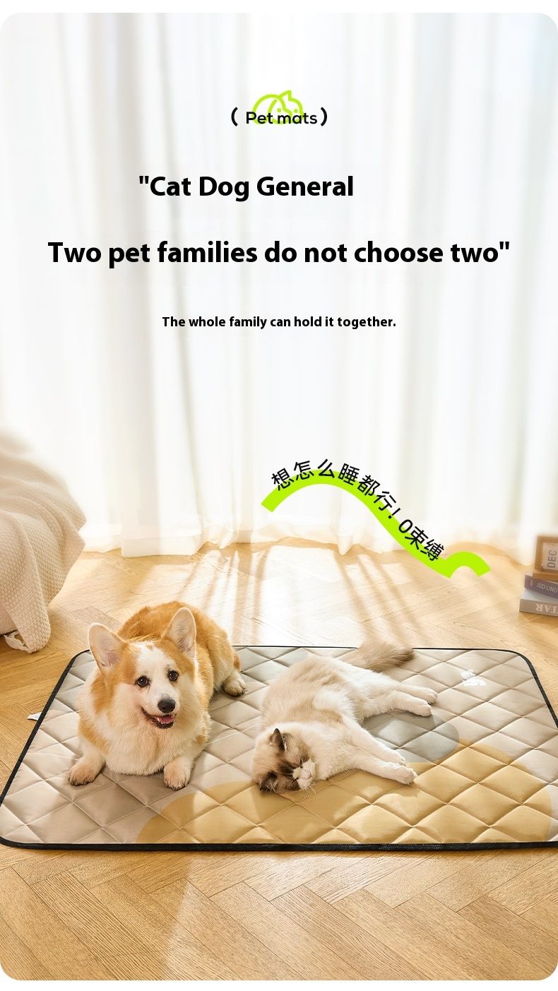 New for sleeping, moisture-proof floor mat, all season universal waterproof and urine proof bed large dog mat_voghion.com