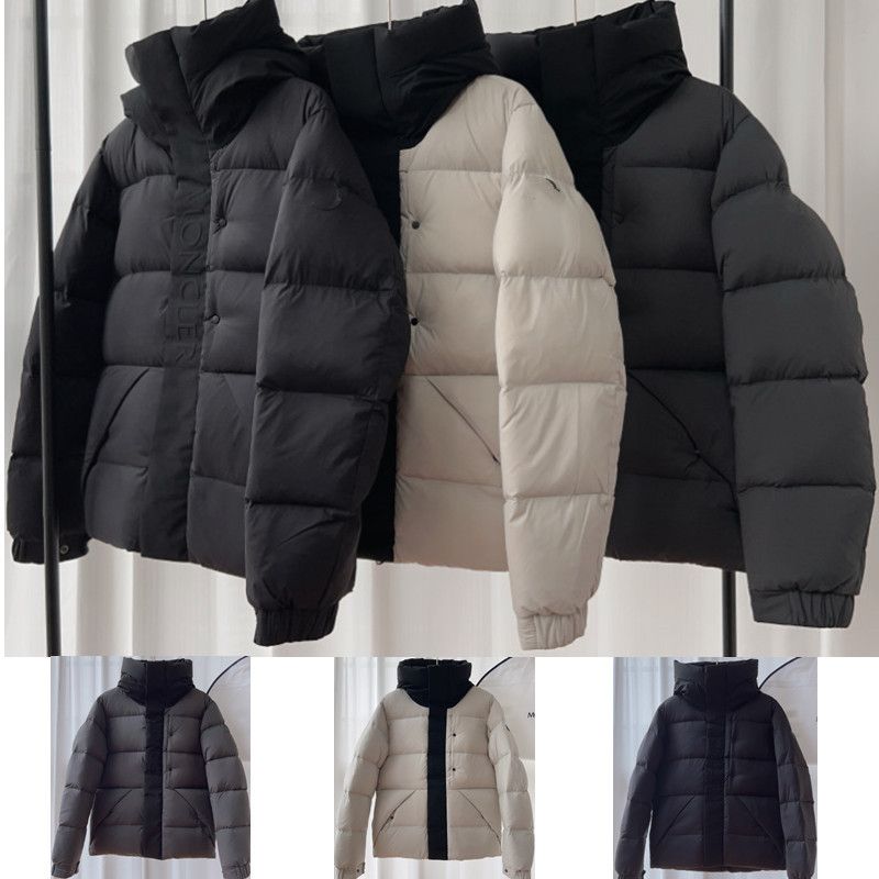 Men's Premium Hooded Down Jacket With 700 Fill Power, Waterproof & Windproof, Lightweight Warm Winter Coat For Urban Commuting_voghion.com