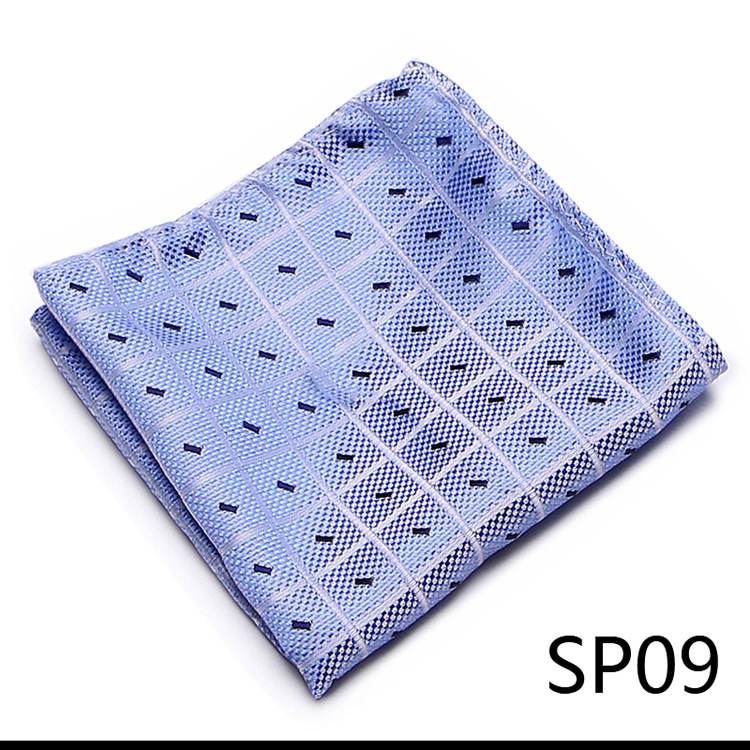 Heren Brits patroon effen kleur polyester zijden vierkante sjaal bruiloft pak zakdoek overhemd klaar op voorraad_voghion.com