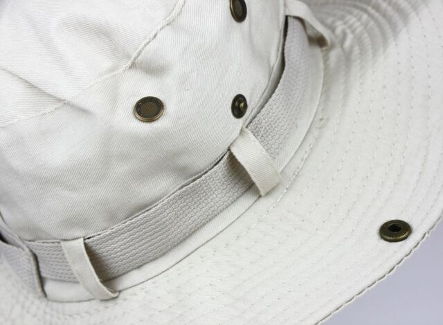 Boonie Bucket Hat Neck Flap Wide brim Cotton Fishing Camping Hiking Sunshade Summer_voghion.com