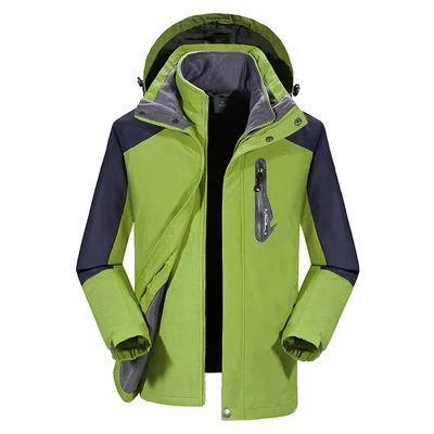 Giacca da uomo e da donna da coppia 2024, cappotto alla moda, tre in uno, foderato in pile, spesso, impermeabile, antivento, per esterni_voghion.com