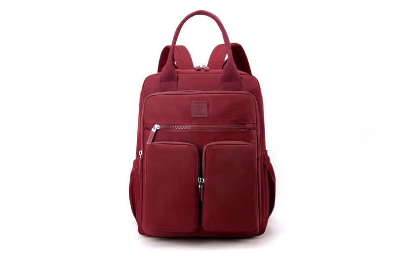 Women's 2024 New Nylon Water-Resistant Multi-Functional Handheld Casual Versatile Backpack_voghion.com