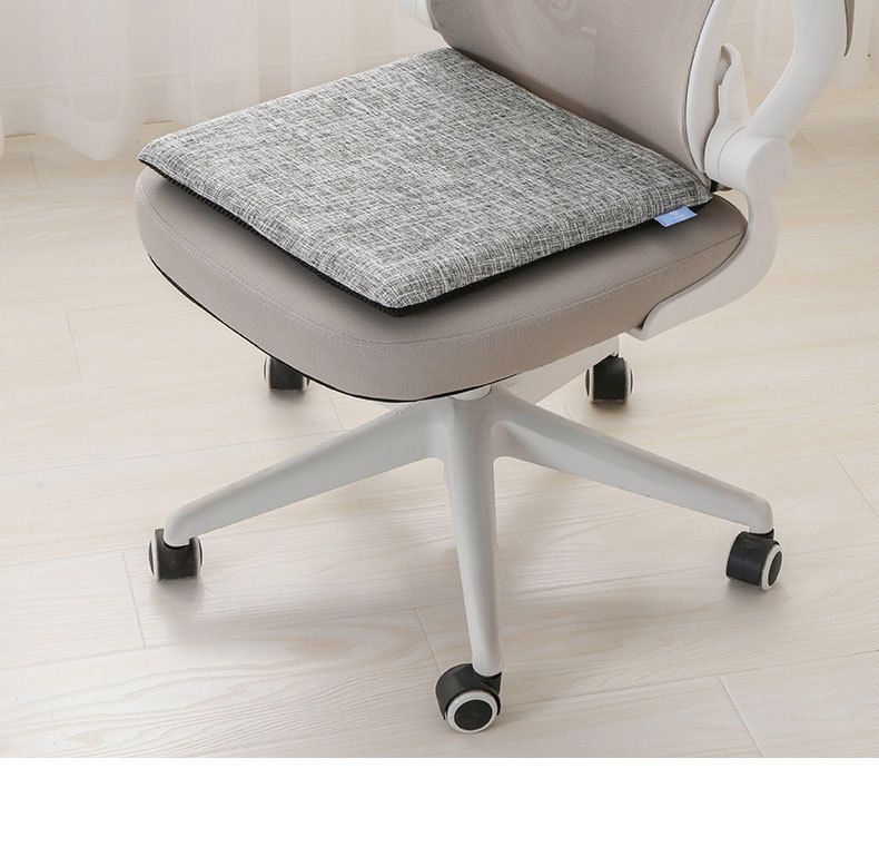 Seat Cushion Solid Color Dining Chair Cushion Thickened Office Waist Chair Cushion Student Fart Cushion_voghion.com
