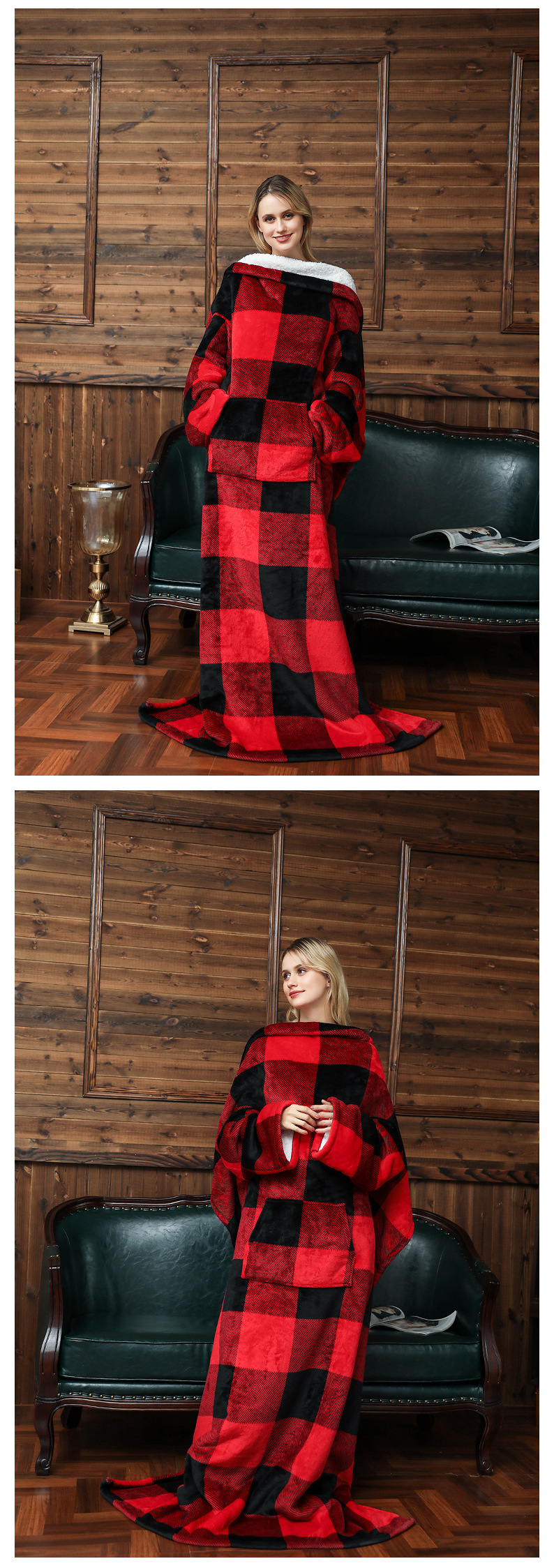 Women's wear thick home casual lazy clothes_voghion.com