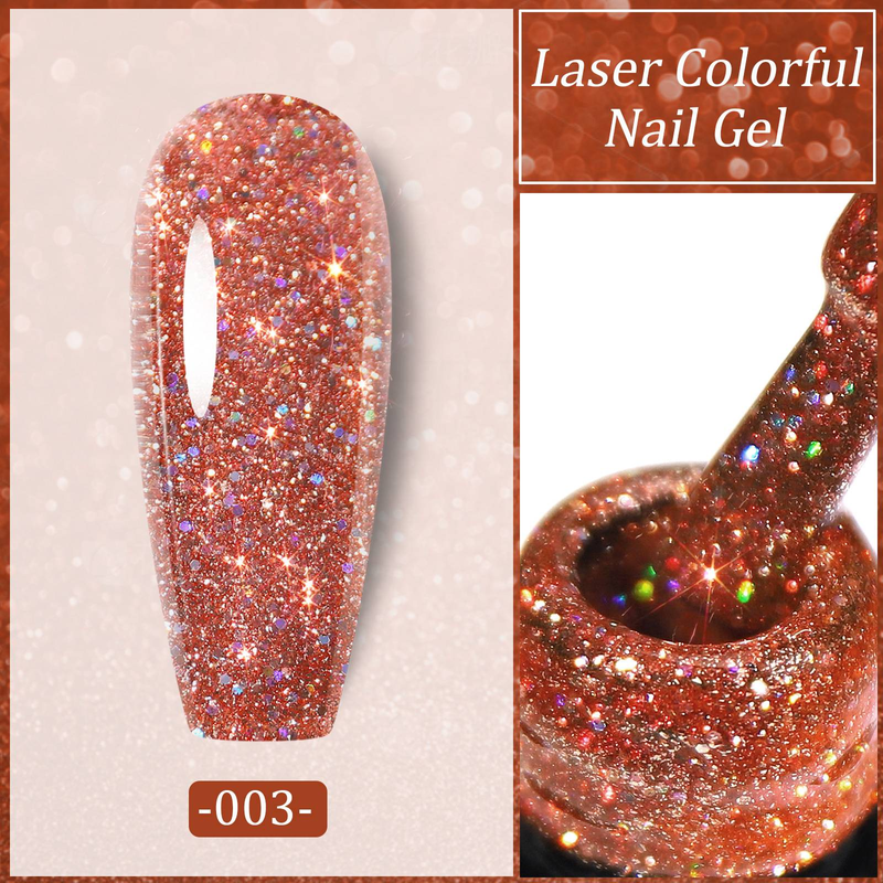 Colle à ongles laser Flash Galaxy Star Sequin La nouvelle colle diamantée déchiquetée populaire pour une utilisation en salon de manucure_voghion.com