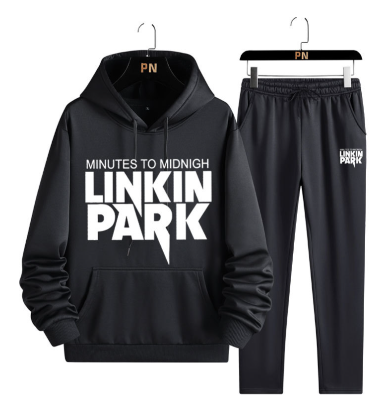 Ropa para hombre, nuevos trajes de primavera y otoño, trajes deportivos casuales para hombre, jersey de hombre, sudaderas de dos piezas, casuales, todo a juego_voghion.com