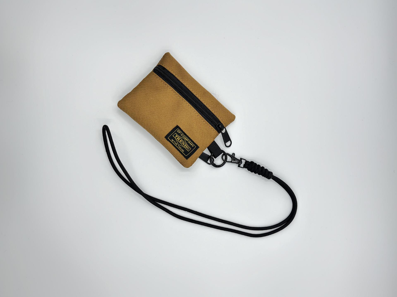 Urban Utility Pouch – Streetwear Nylon Organizer For Cards & Essentials (Unisex, Detachable Strap, Waterproof, Lightweight, 2-Fold Design)_voghion.com
