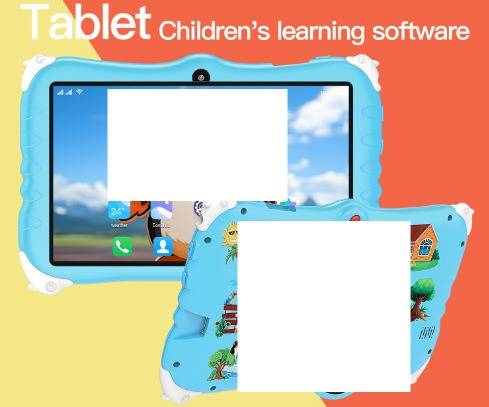 10.1" Penguin Kids Tablet - Android WiFi Smart Learning Pad With Dual Camera, 512GB Storage & 9H+ Battery_voghion.com