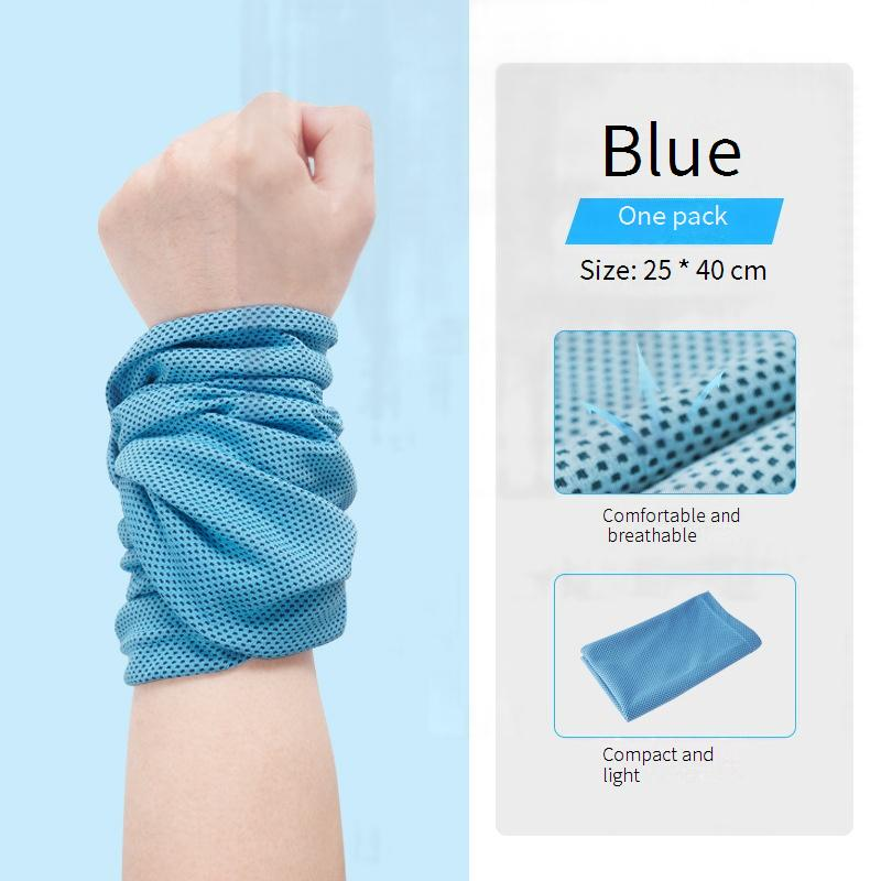 Ultra-Thin Cooling Sports Wristband – Instant Ice Feel & Quick-Dry For Running, Gym & Outdoor – Sweat-Wicking & Non-Slip For Men & Women_voghion.com