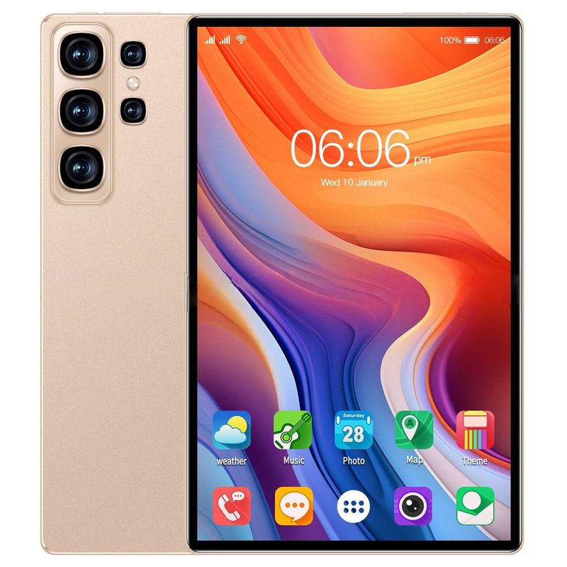 10,1 Zoll Android-Tablet S26Ultra | Dual-SIM & GPS | 32 GB Speicher | IPS-Bildschirm | Metallgehäuse | Bluetooth- und Anrufunterstützung_voghion.com