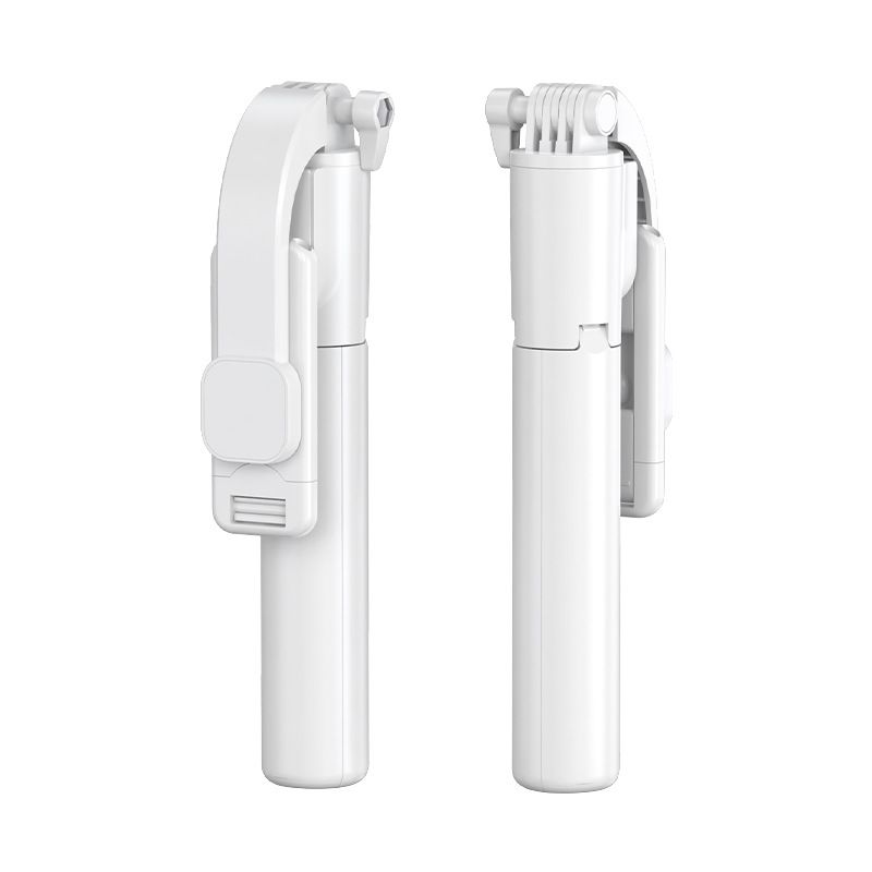 Heißer Verkauf Bluetooth-Telefon-Selfie-Stick Multifunktionale Live-Streaming-Kamera, Fülllicht, Zusammenklappbarer dreibeiniger Telefonhalter_voghion.com