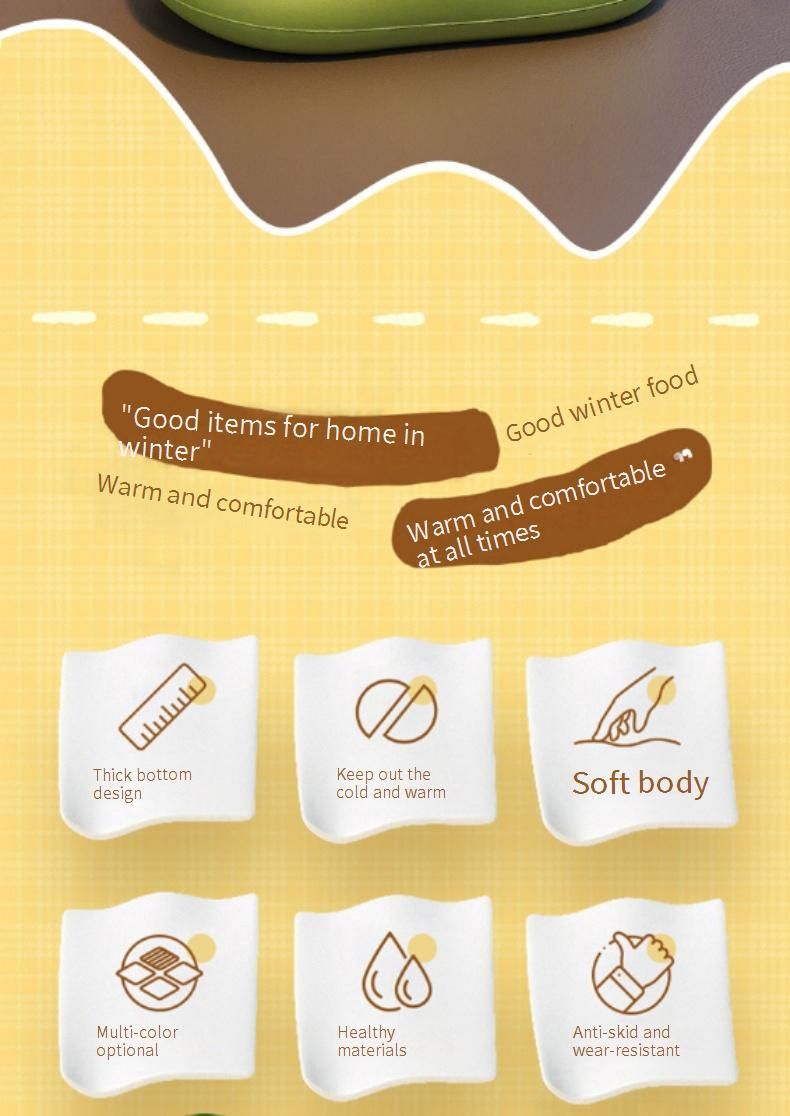 Dinosaurier-Hausschuhe mit Fleece-Futter für Kinder – Wasserdichte Winterhausschuhe mit vollständiger Fersenabdeckung (1–12 Jahre, Unisex)_voghion.com