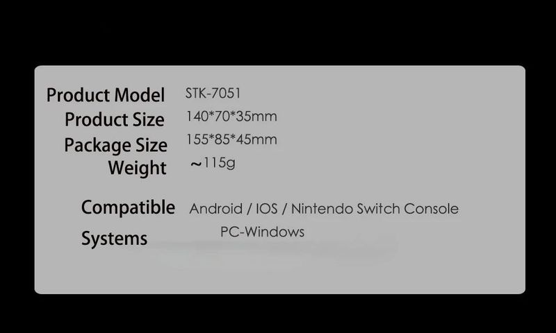 Switch İçin Çok İşlevli Kablosuz Oyun MİNİ Gamepad_voghion.com
